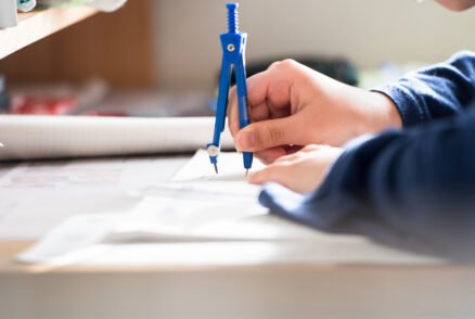 Elementary,School,Student,Studying,At,Home.